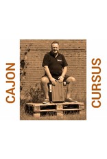 Busscherdrums Cajon Flexible Course starts every Monday at 7:30 pm, 6 flexible course cards