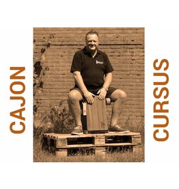 Busscherdrums Cajon Flexible Course starts every Monday at 7:30 pm, 6 flexible course cards