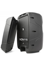 VONYX PSS302 Mobiele Geluidset 10" SD/USB/MP3/BT met Standaards