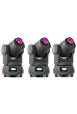 Beamz  Professional Panther 50 Led Spot Moving Head demo model 3 stuks setprijs