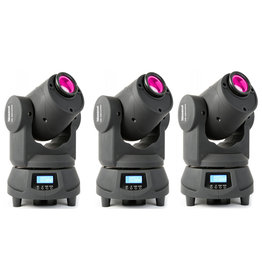 Beamz Professional Panther 50 Led Spot Moving Head demo model 3 stuks setprijs