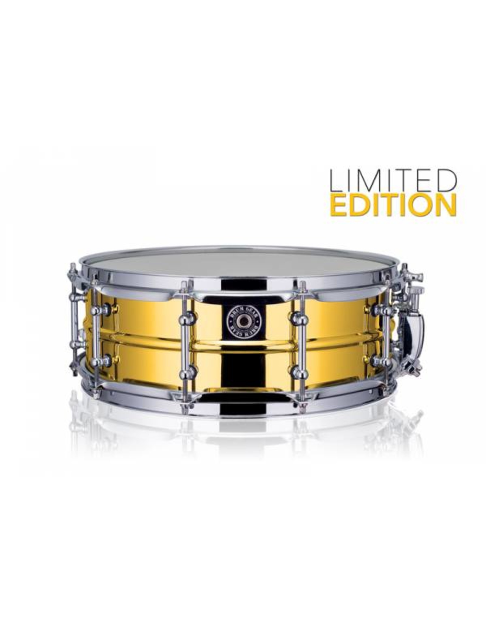 Drum Gear  Getriebe Trommel Snare Drum Gold-Chrom 14''x5 '' Limited Edition S1450LTD