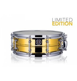 Drum Gear  Getriebe Trommel Snare Drum Gold-Chrom 14''x5 '' Limited Edition S1450LTD