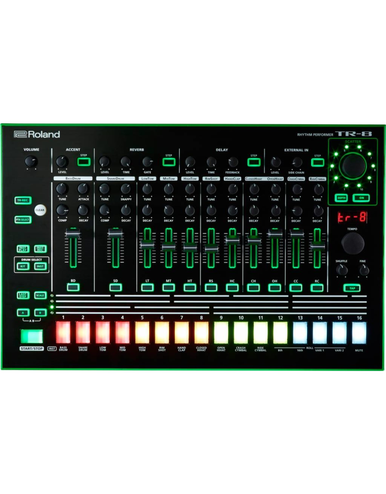 Roland  TR-8 TR8 Rhythm Performer drumcomputer