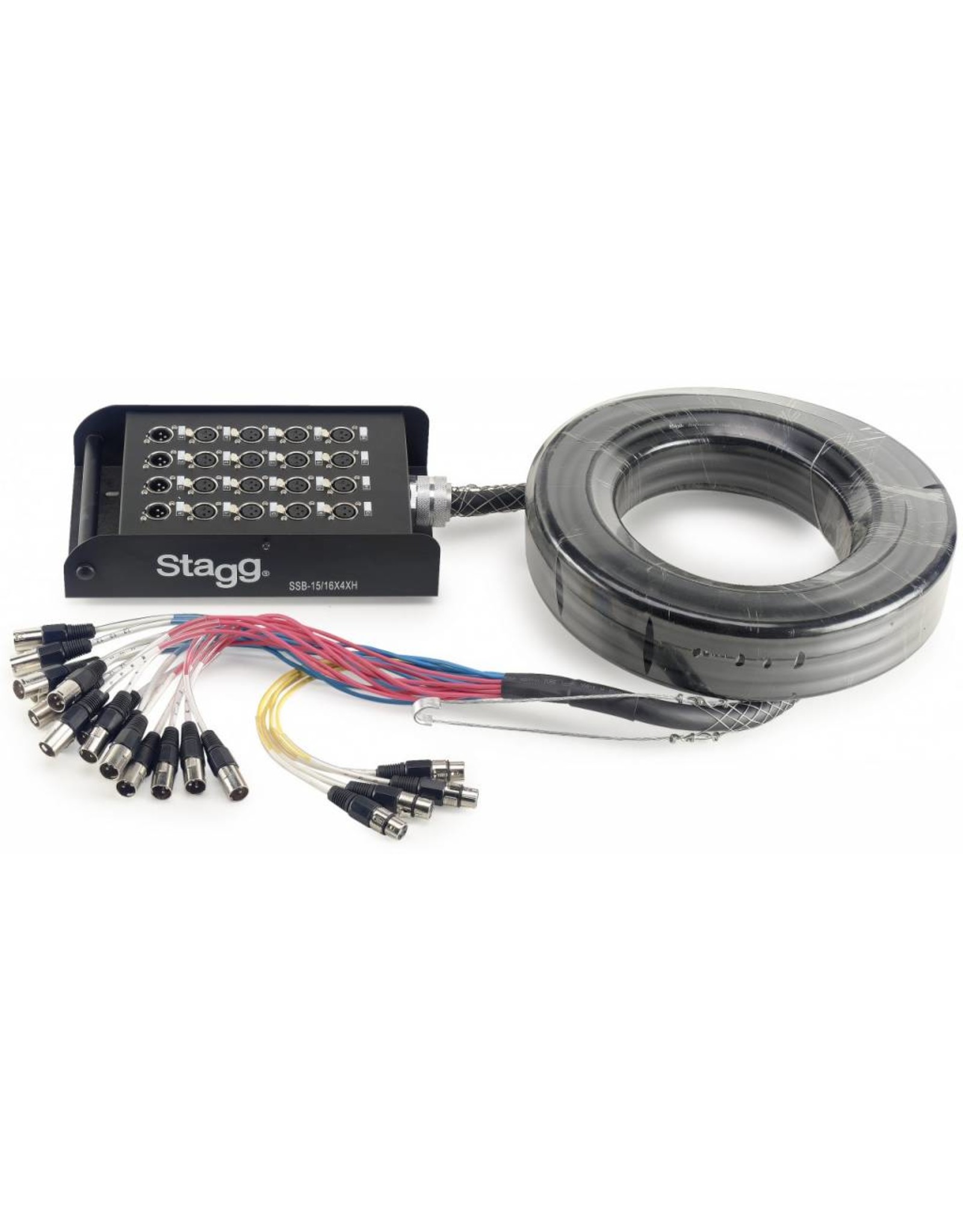 Stagg  Multicable SSB 15 / 16X4XH stagebox 16 XLR F / 4 XLR M - 15M