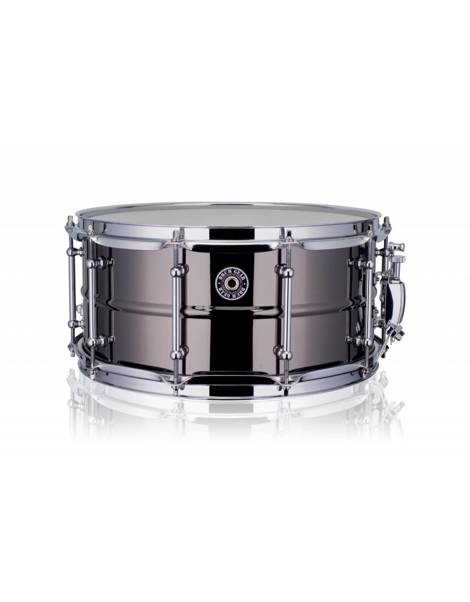 Drum Gear   snaredrum black brass 14 x 6.5" DGS-B1465 shop demo