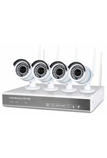 Fenton Wireless monitoring system with 4 HD camera's4 Cam Wireless NVR kit 1TB 351 183