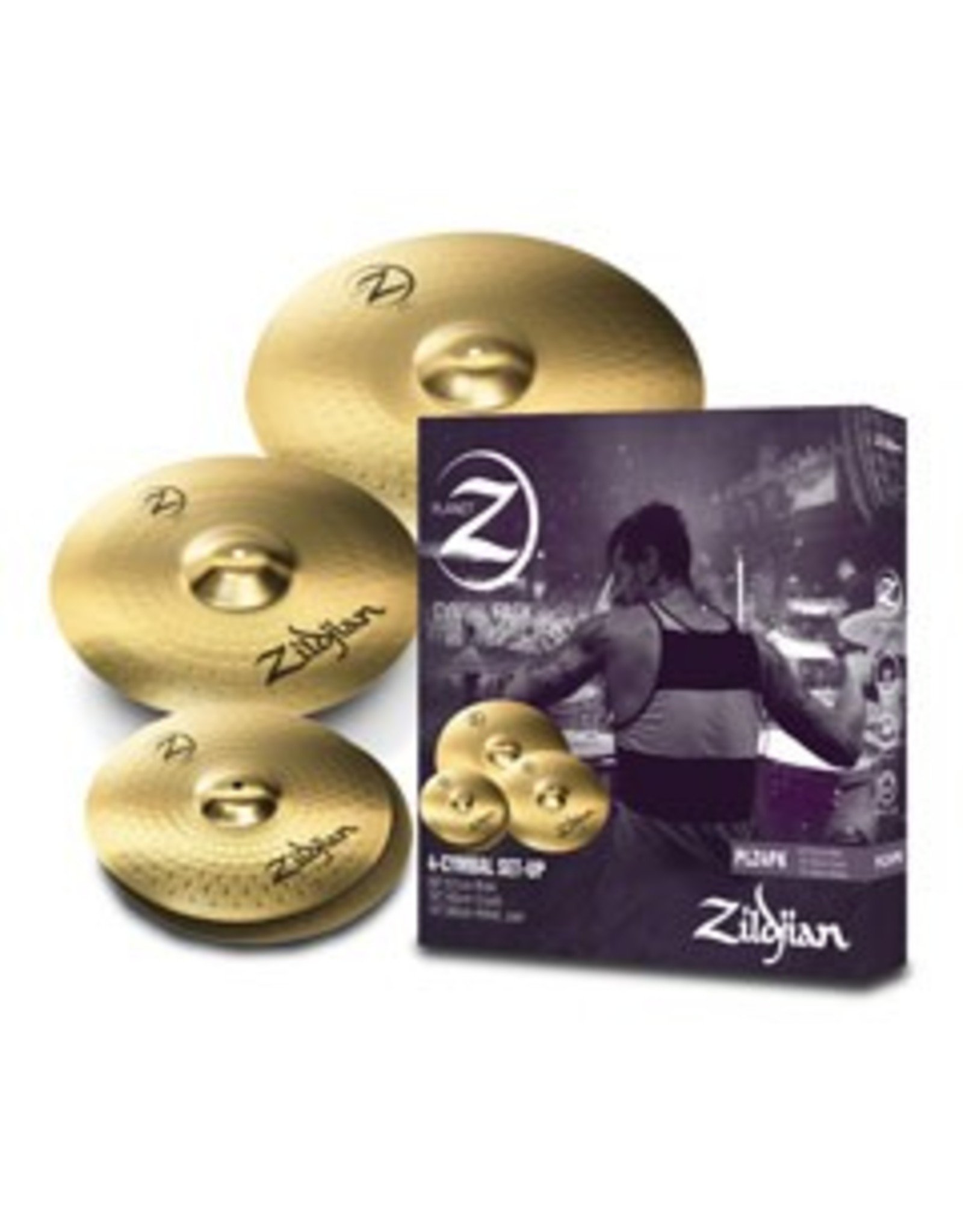 Zildjian  Cymbal set, Planet Z PLZ4PK cymbal pack
