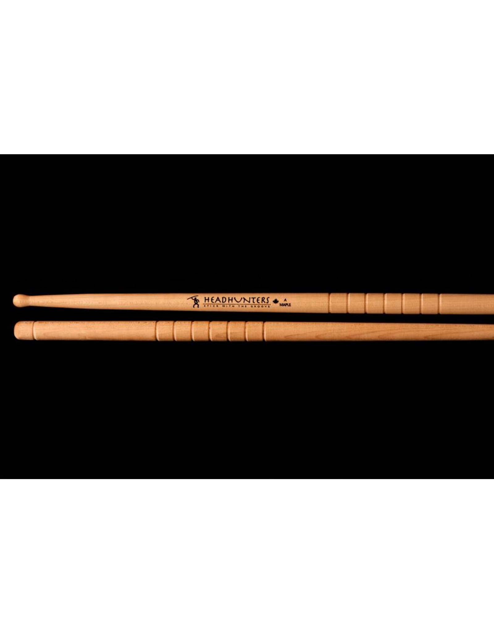Headhunters  drumsticks HM-A maple Holztip A groove