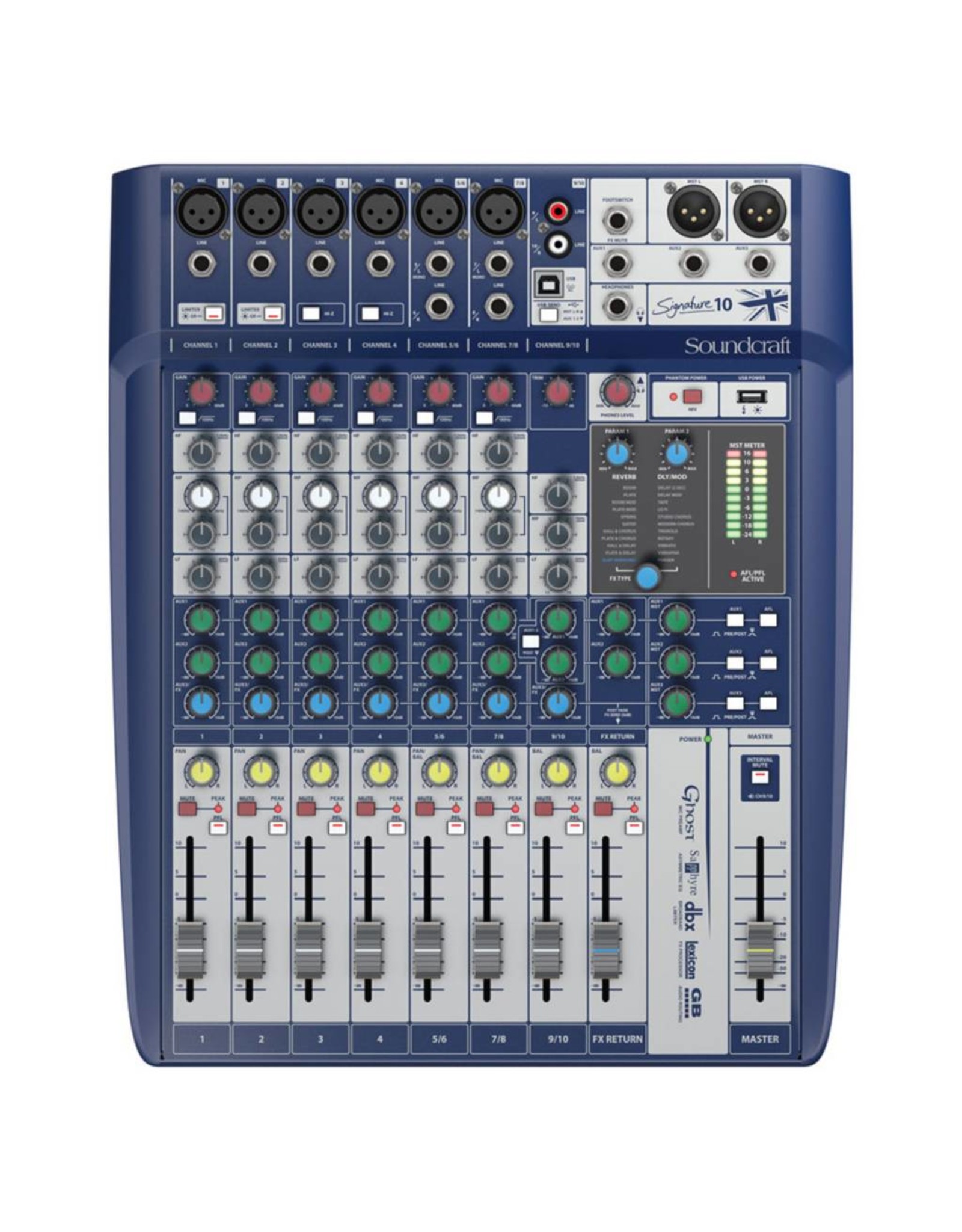 Soundcraft  Signature 10 analog mixer