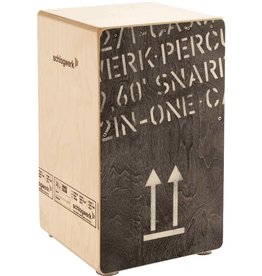 Schlagwerk Cajon CP404BLK 2inOne Black Edition