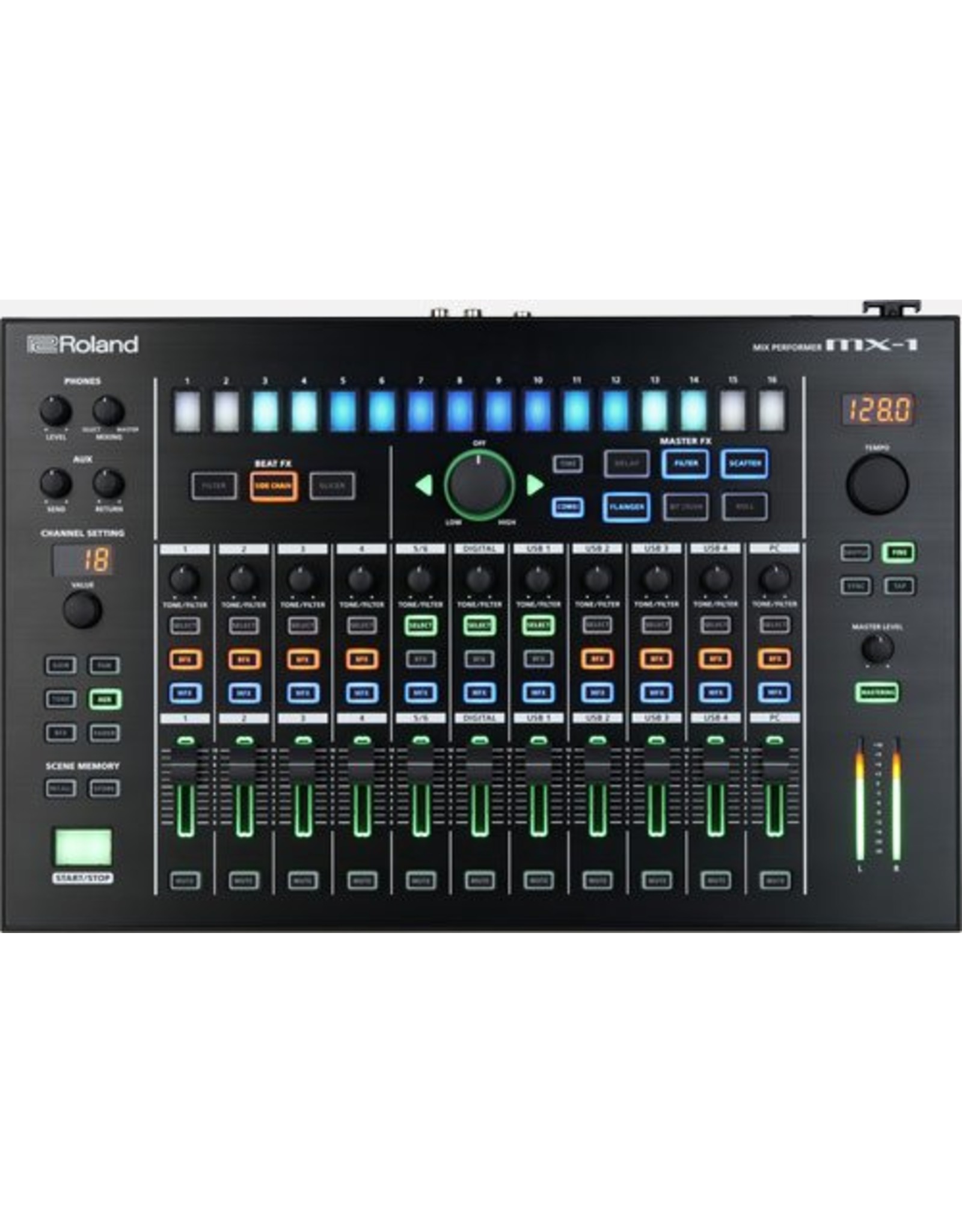 Roland  MX-1 mixer mengtafel AIRA DJ