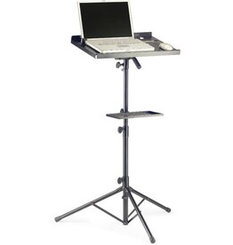 Stagg COS10BK laptop stand met extra blad