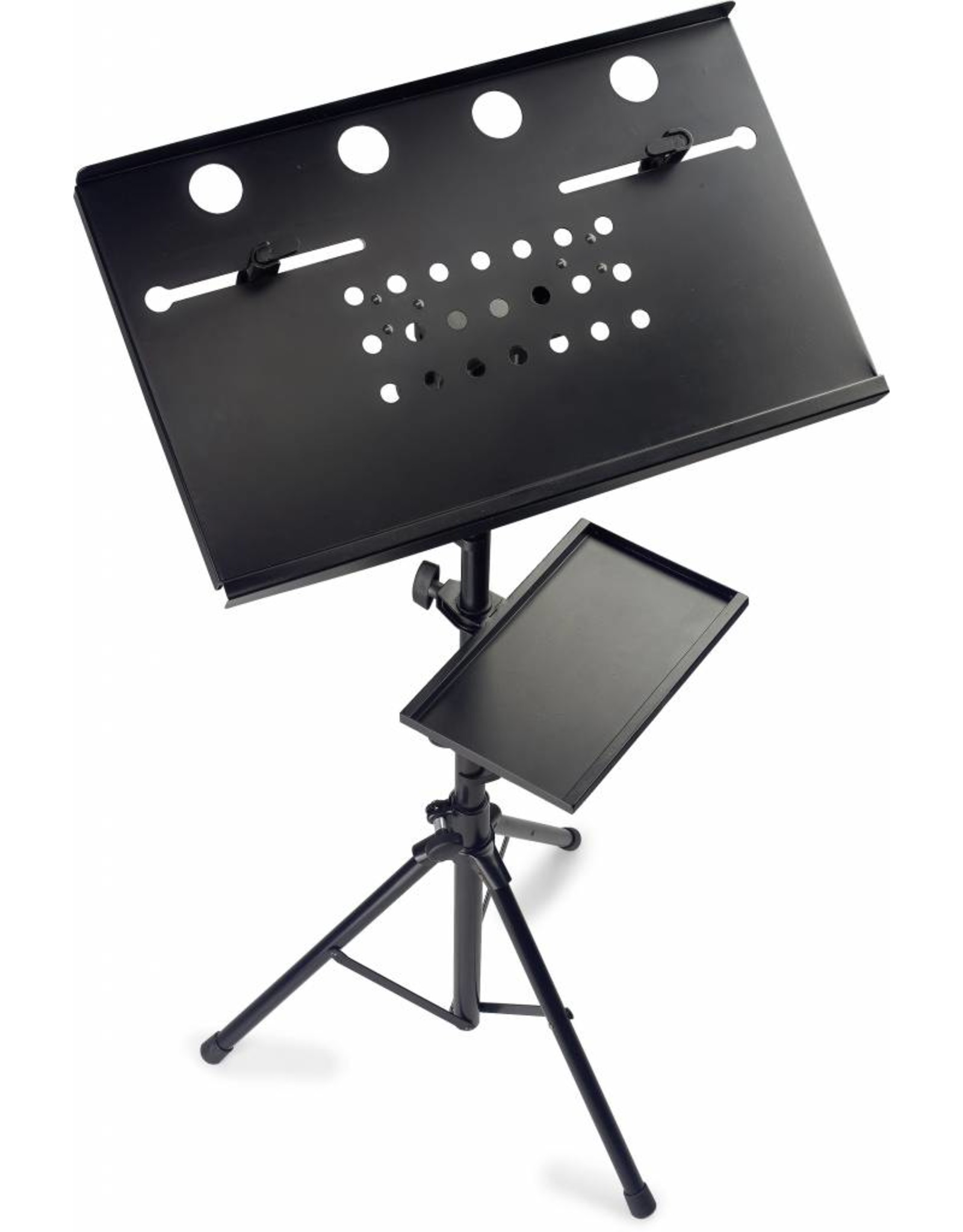 Stagg  COS10BK laptop stand met extra blad