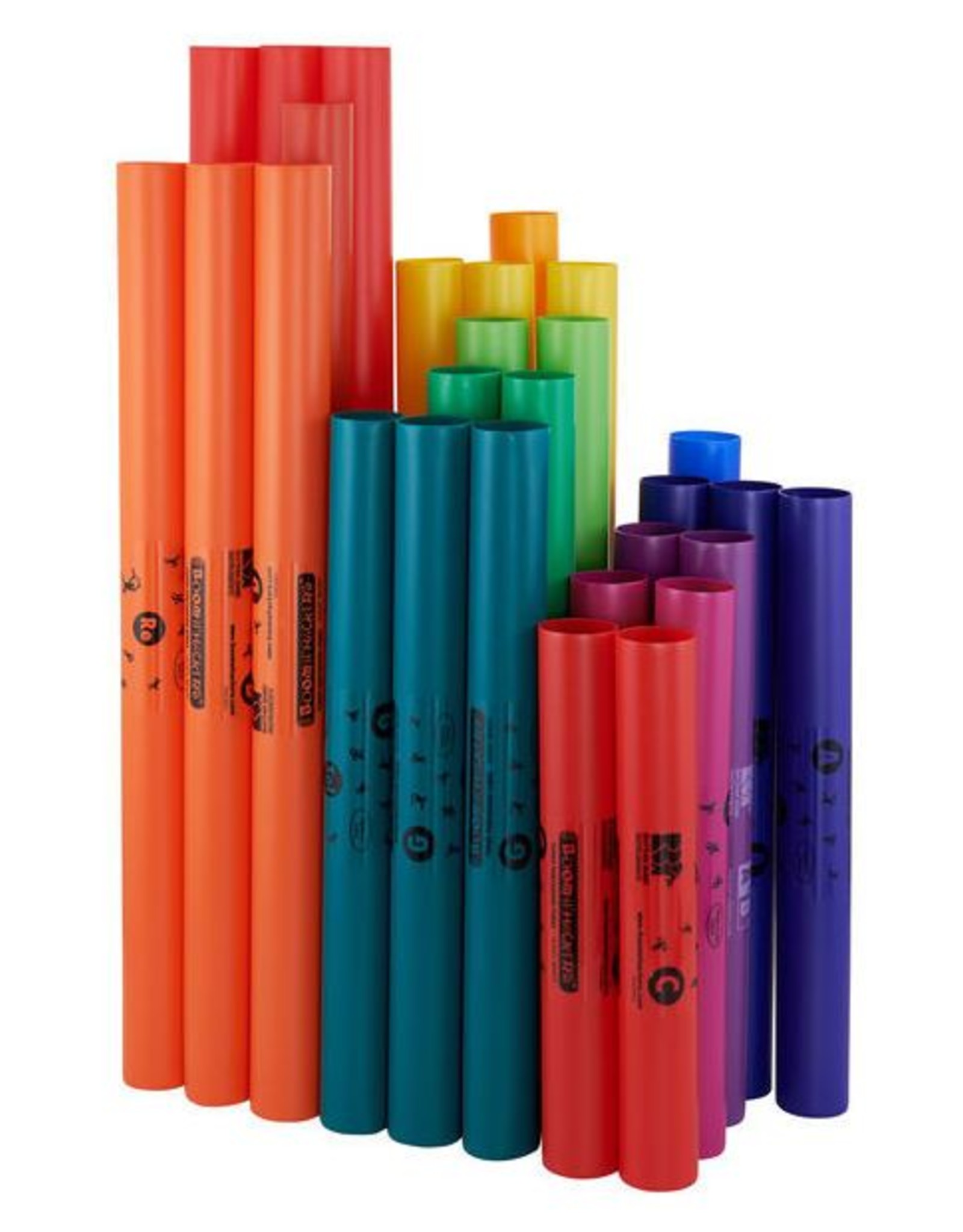 Boomwhackers MG-BW Set 04 Schule Basic Set Move & Groove