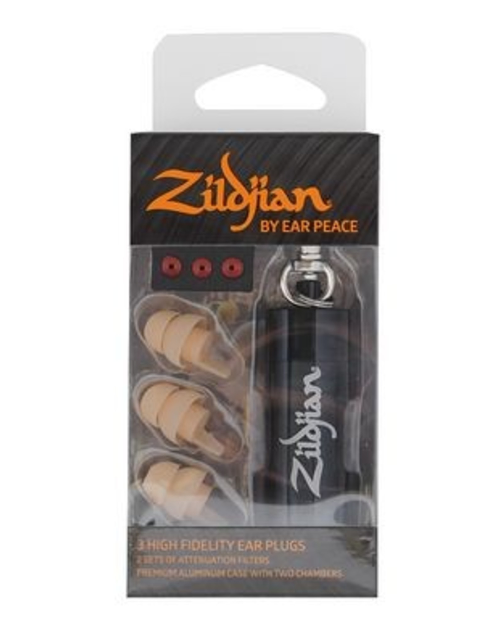 Zildjian HD oordoppen licht (paar) ZIZPLUGSL, ZPLUGSL, gehoorbescherming