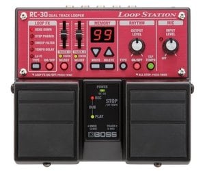 Boss RC30 loopmachine loop station RC-30 busscherdrums