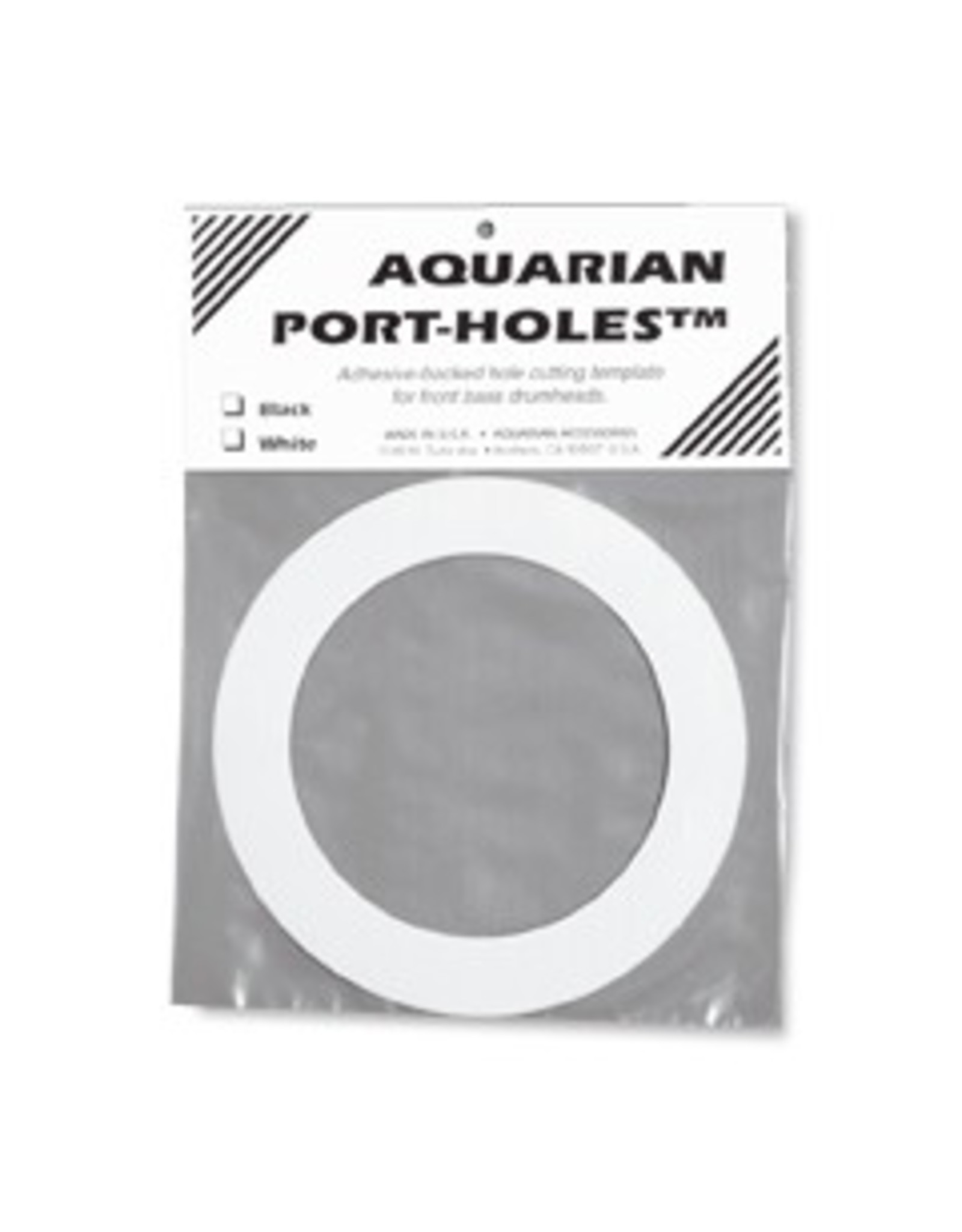 Aquarian  AQPHWH Port-Hole 5 "for Bass, white, resonant side