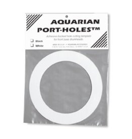 Aquarian AQURIAN PHWH Port-Hole 5", voor Bassdrum, white, resonant side