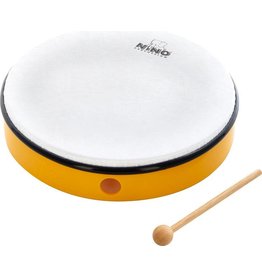 Meinl NINO Handtrommel NINO5Y abs Handtrommel 10 "gelb inkl. Stab