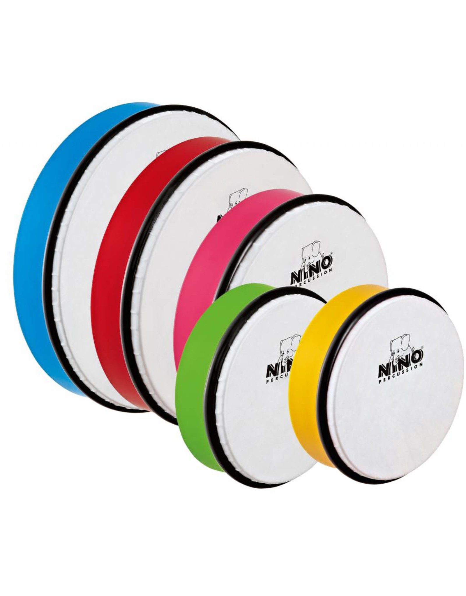 Meinl NINO handtrom NINO5Y abs handtrommel 10" geel incl. Stokje