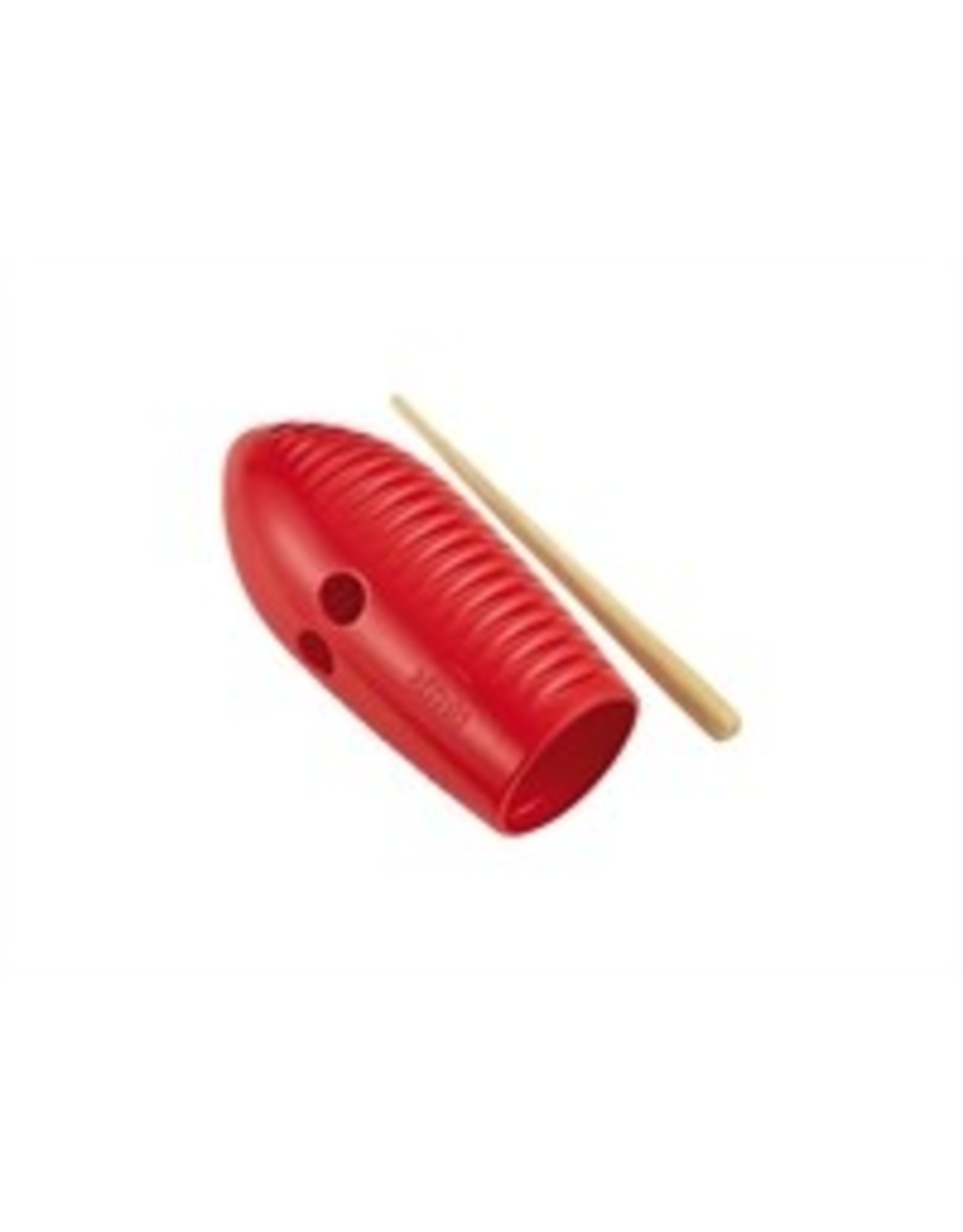 Meinl Nino Percussion NINO581R mini guiro rood Rasp quiro