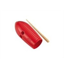 Meinl Nino Percussion NINO581R mini guiro rood Rasp quiro