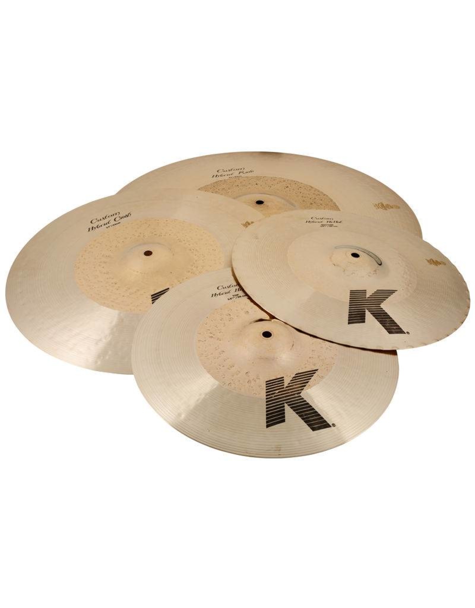 Zildjian  K Custom-serie Hybrid-set bestaande uit: