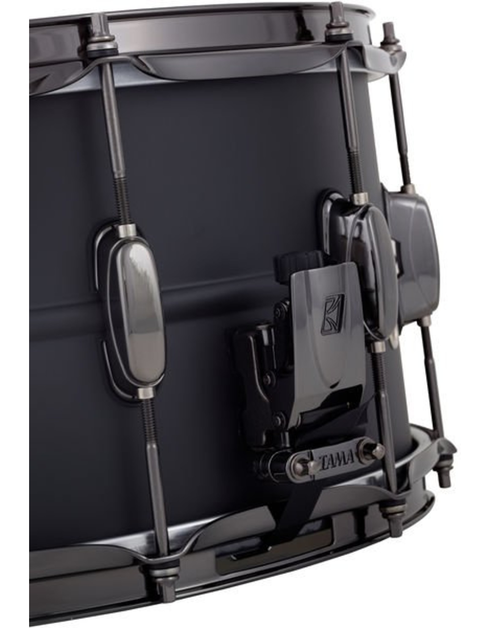 Tama  LST148 S.L.P. Sound LAb Snaredrum 8 x 14 Flat Black