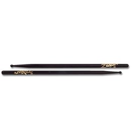 Zildjian 7AWB drumsticks 7A Hickory Wood Tip Series ZI7AWB black