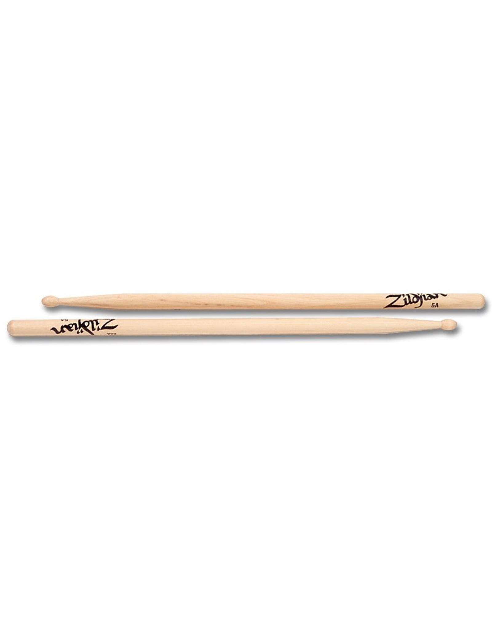 Zildjian  5AWN drumstokken 5A Hickory Wood Tip-serie ZI5AWN