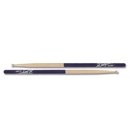 Zildjian Drumsticks, Dip series, 7A wood, natural, purple dip