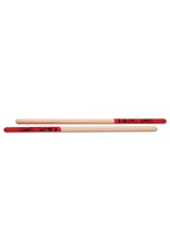 Zildjian  drumsticks ASMQR Timbales Artist series, Marc Quinones, Rock, Wood Tip, natural color, red dip ZIASMQR