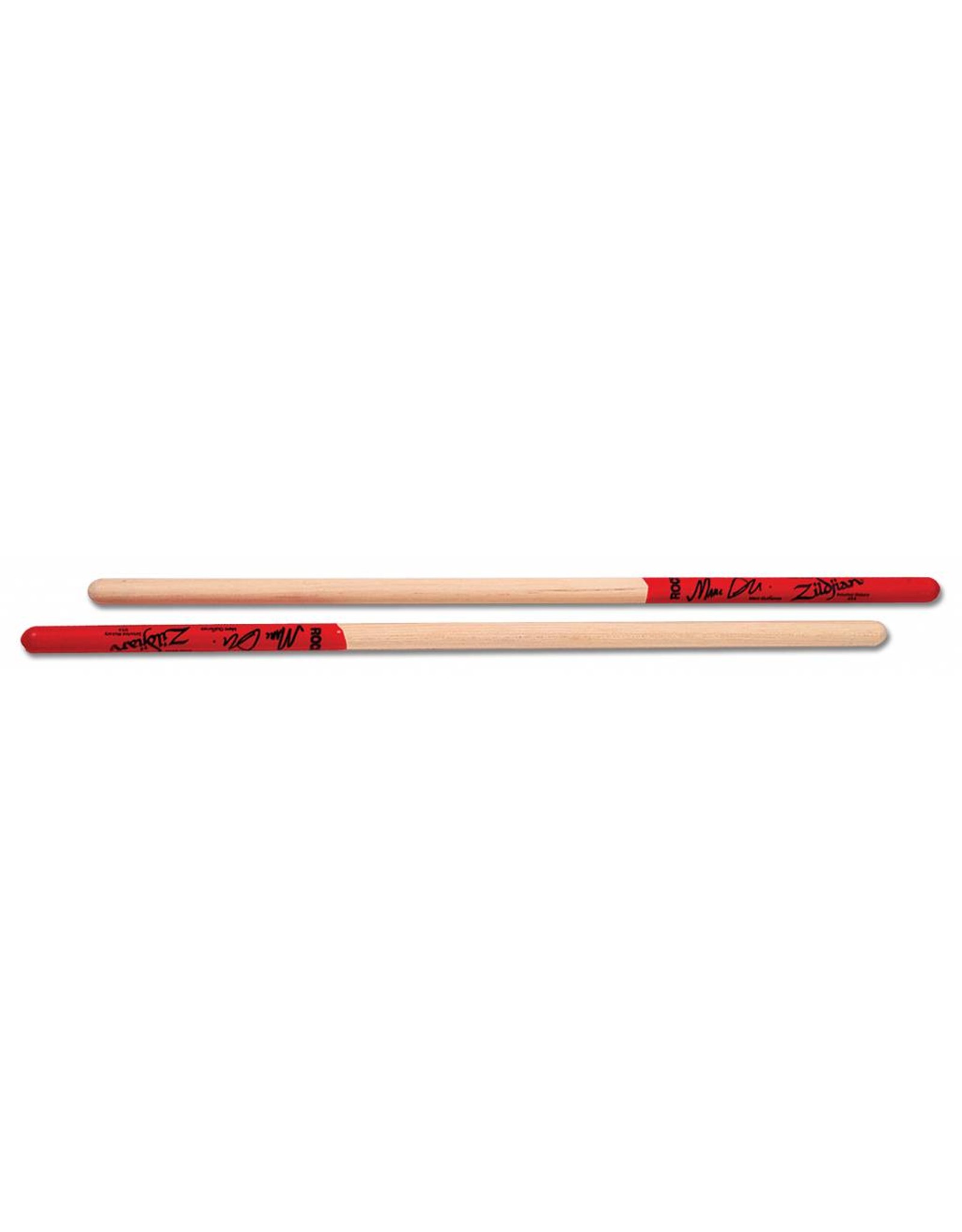 Zildjian  drumsticks ASMQR Timbales Artist series, Marc Quinones, Rock, Wood Tip, natural color, red dip ZIASMQR