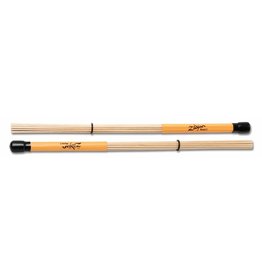 Zildjian Rods, Multi Rod, Mezzo 2, 19 birch rods, orange rubber handle