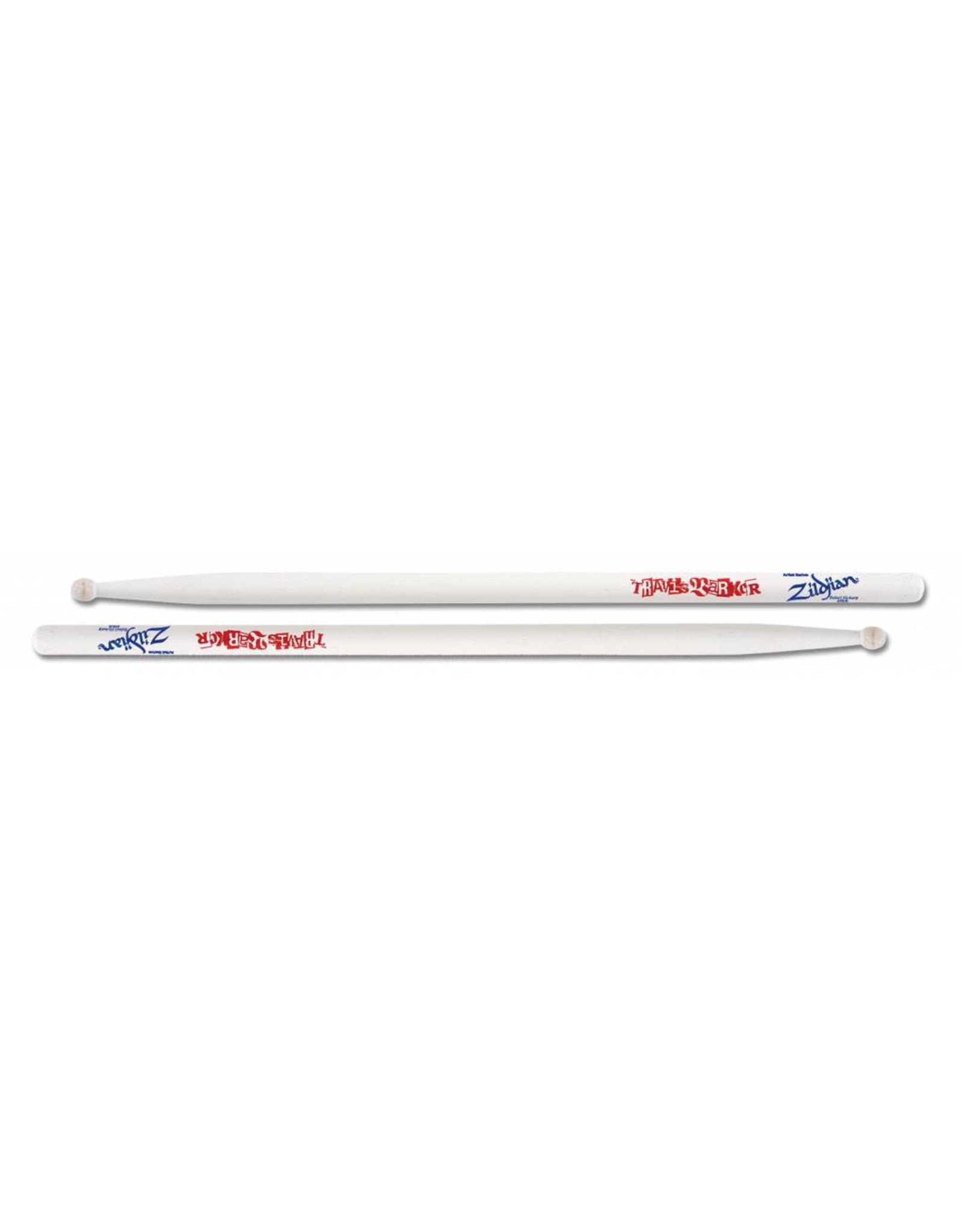 Zildjian  drumsticks ASTB Artist Series, Travis Barker, Wooden tip, white ZIASTB