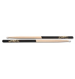 Zildjian 7AND drumsticks 7A Nylontip, Dip series, natural color, black dip ZI7AND