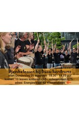 Busscherdrums djembe915 Djembe les Anfänger 10 Lektionen Kurs