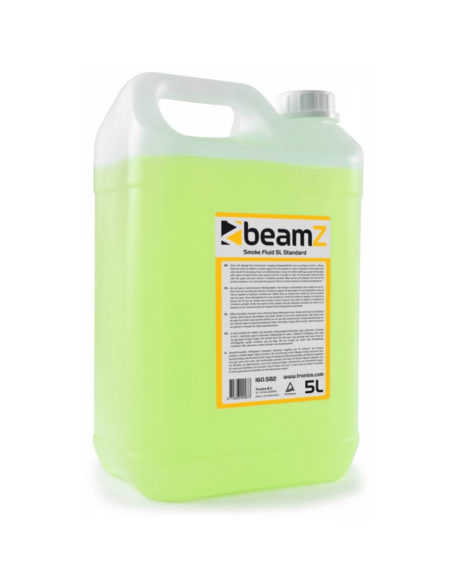 Beamz  Liquid Smoke, Smoke Fluid, Standard - 5L 160 582
