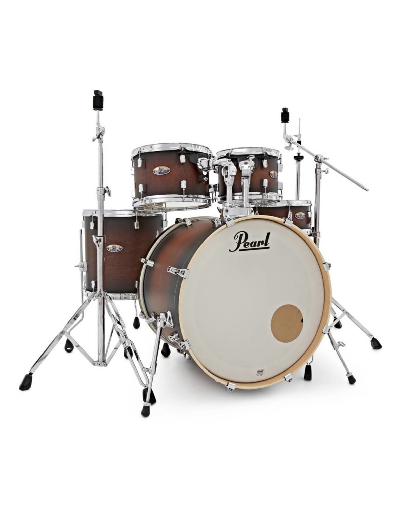 Pearl  DMP925S / C260 Decade Maple Satin Brown Burst drum