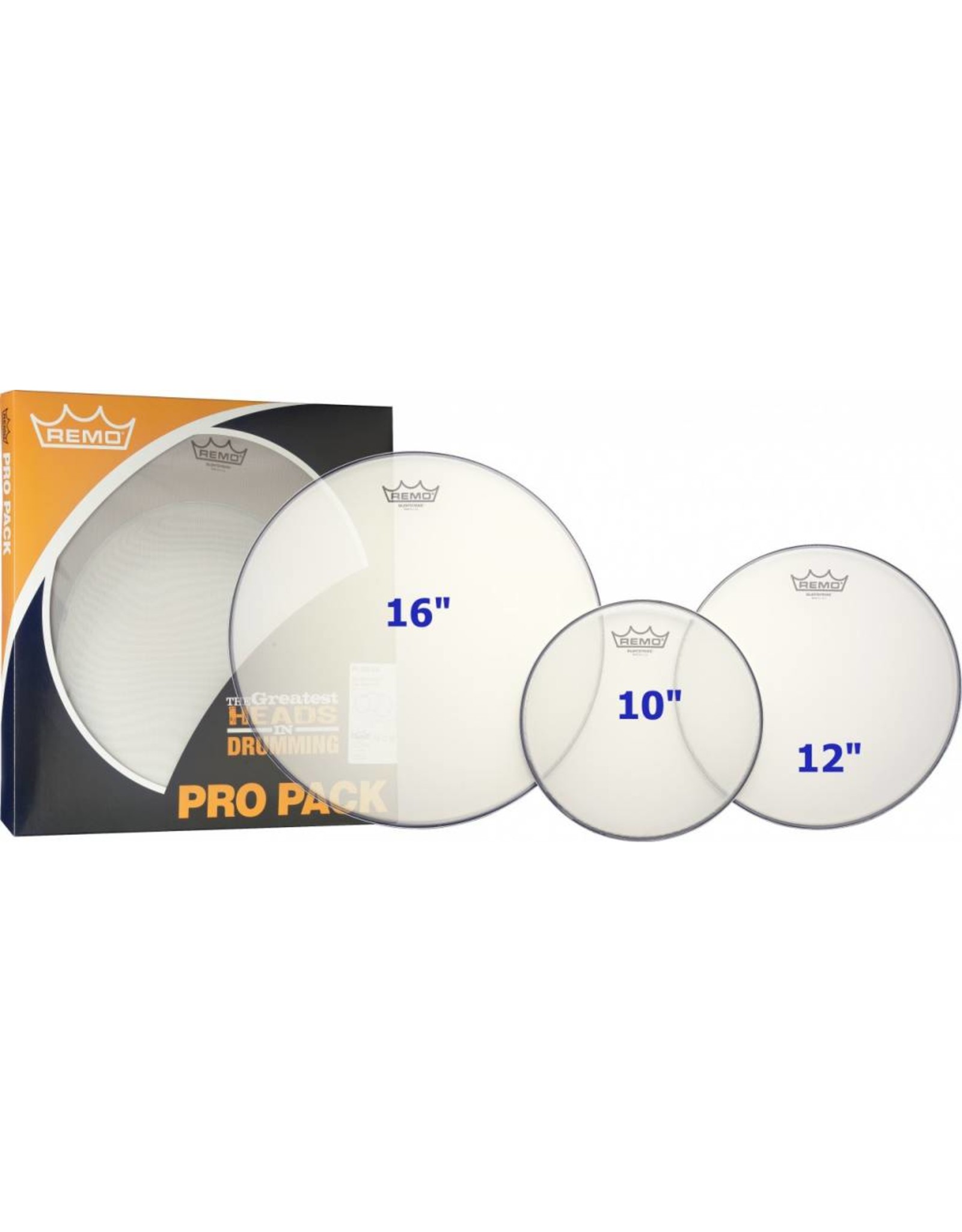 REMO  Silent Stroke TOM PACK ROCK 10-12-16 "PP-2262-SN