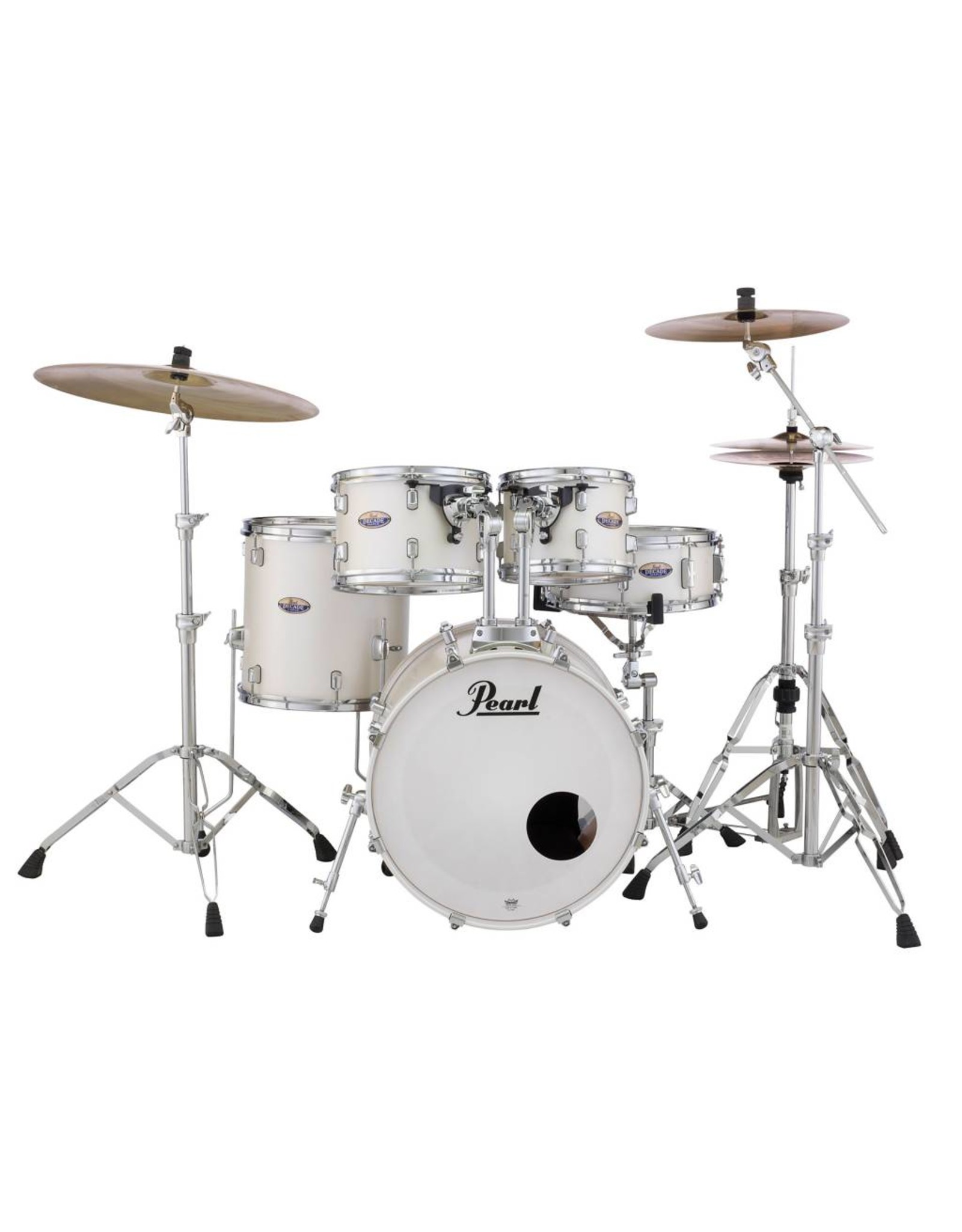 Pearl  DMP925S/C229 DECADE White Satin  drumstel incl. HWP830 hardwarepack