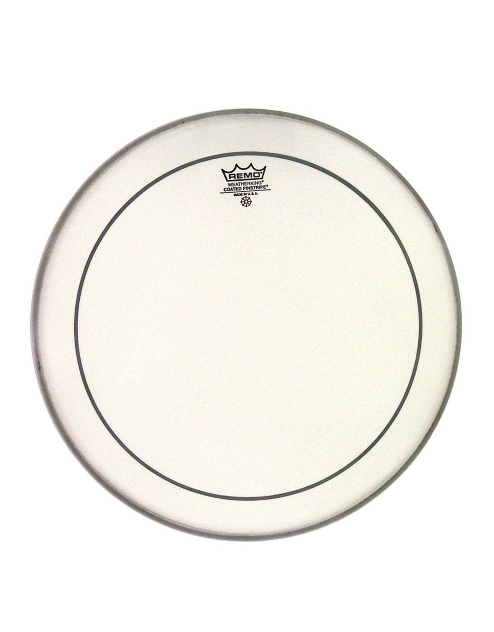 REMO  PS-0118-00 Pinstripe 18 Zoll rauhaarige weiß für Standtom - Copy