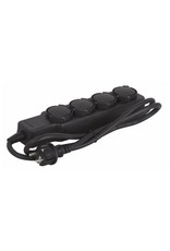 Showtec  Multisocket Schuko 4-weg IP-20 verdeelblok stekkerdoos 90460
