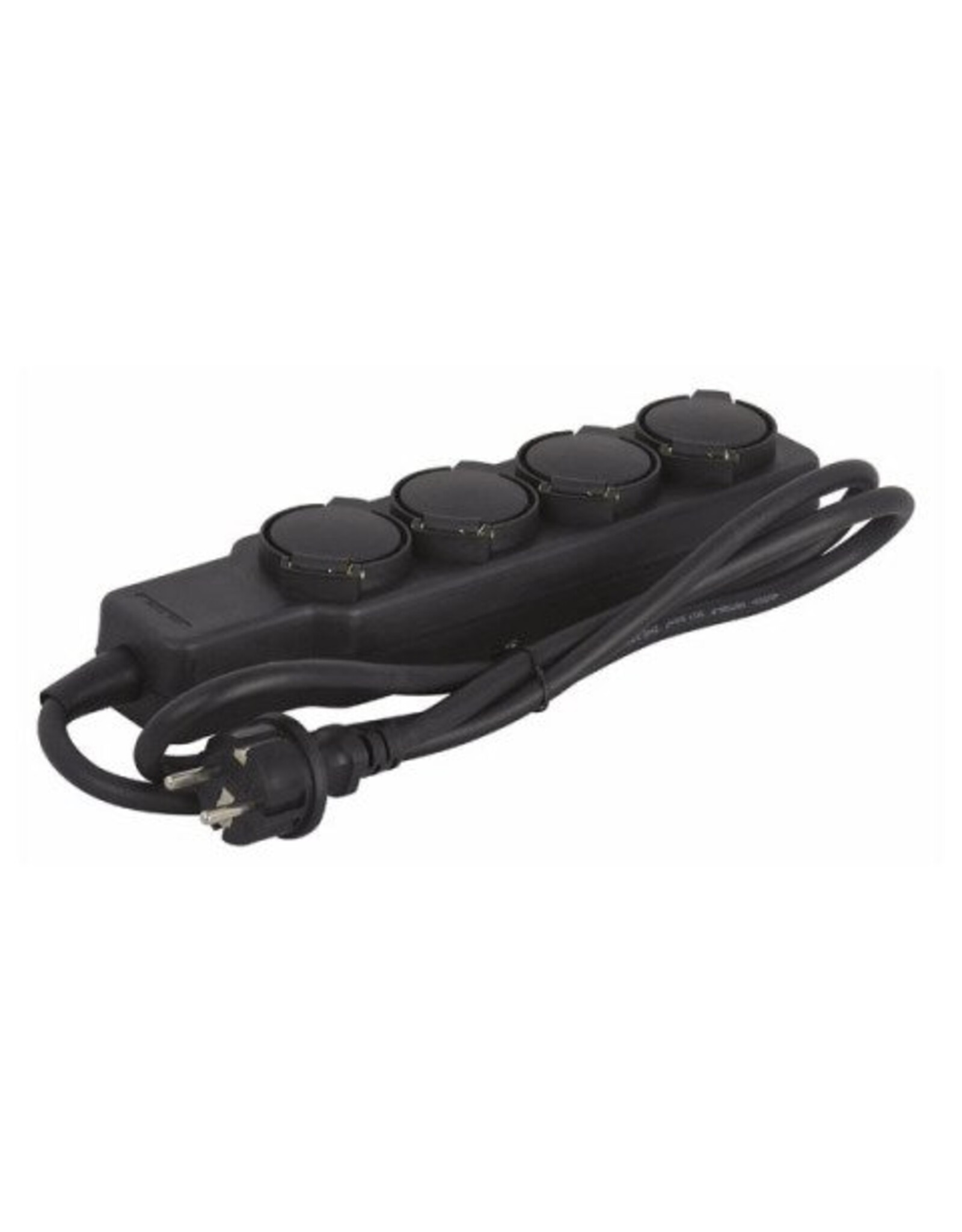 Showtec  Multisocket Schuko 4-weg IP-20 verdeelblok stekkerdoos 90460