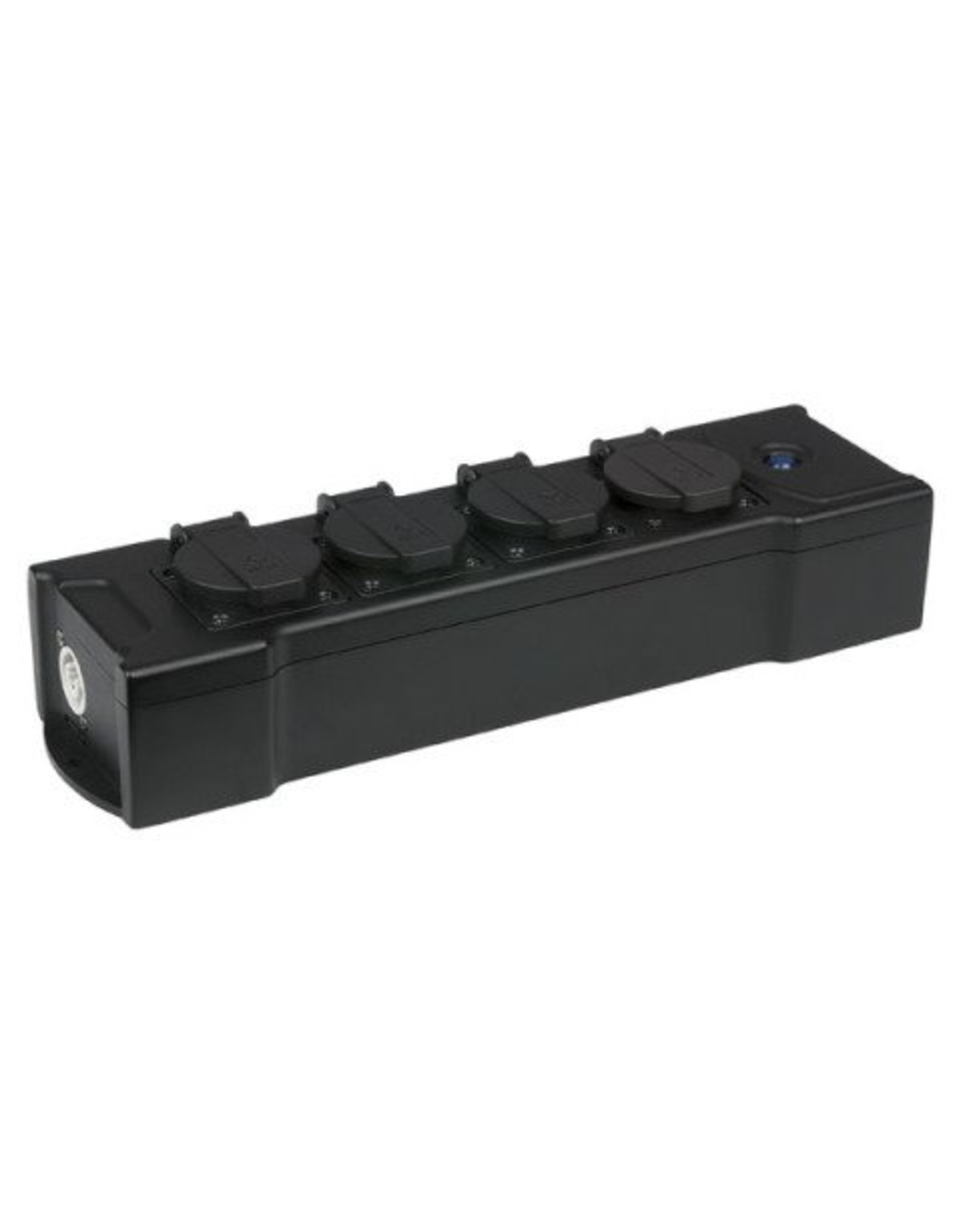 Showtec  Powerbox 4 Daisy-Chain Multi Socket Schuko 4-way manifold strip 90 661