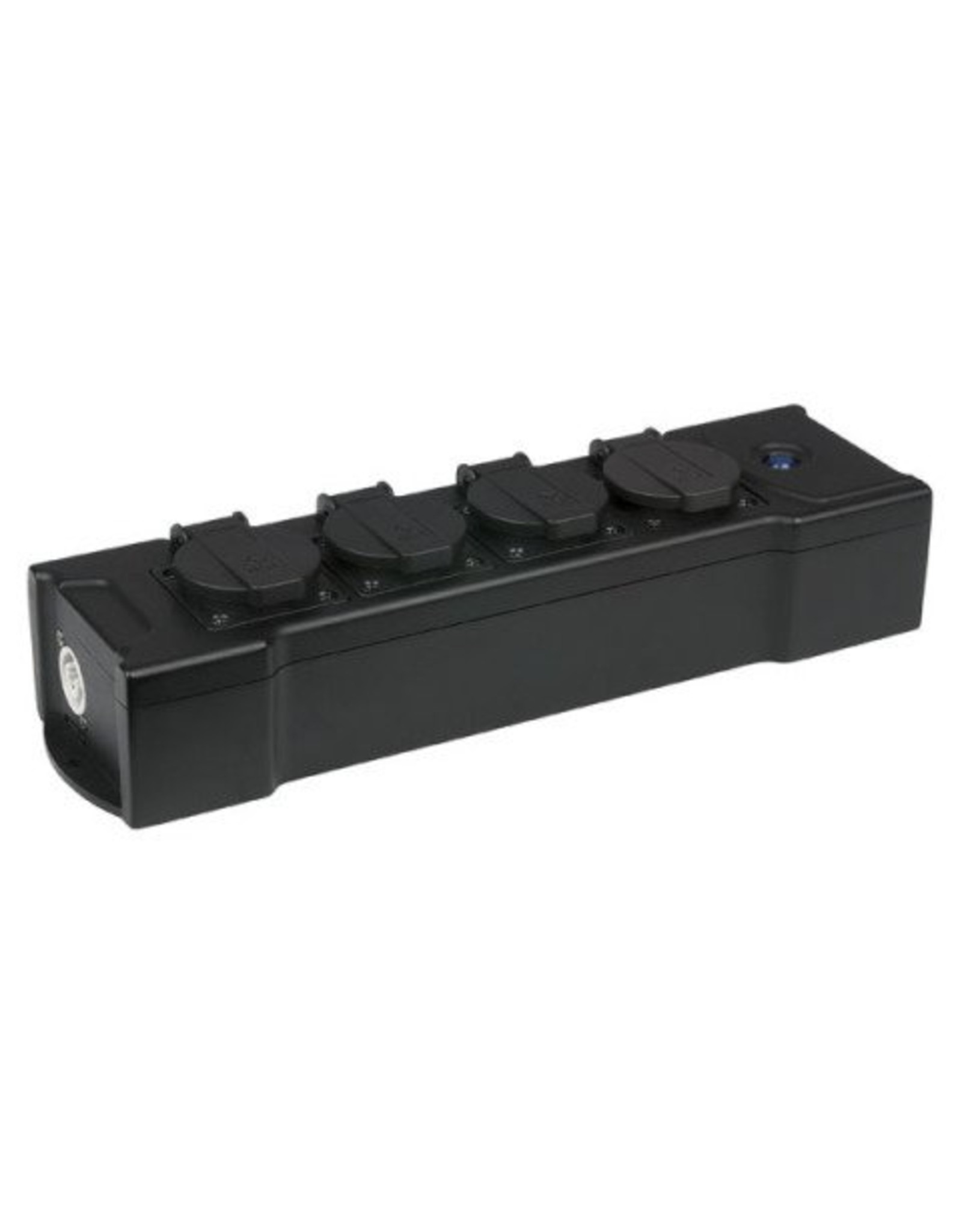 Showtec  Powerbox 4C 1,5 m, 3 x 2,5mm2 Mehrfachsteckdosen Schuko 4-Wege-Verteilerleiste 90663