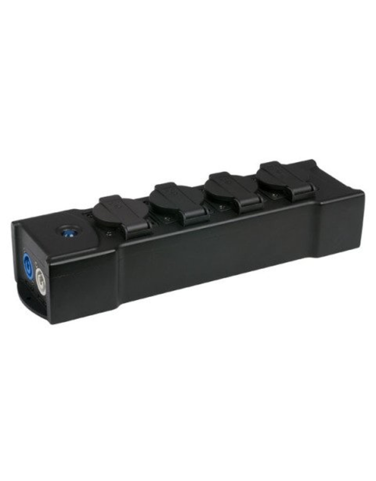 Showtec  PowerBOX 4C 1.5m, 3 x 2,5mm2 Multisocket Schuko 4-weg verdeelblok stekkerdoos 90663