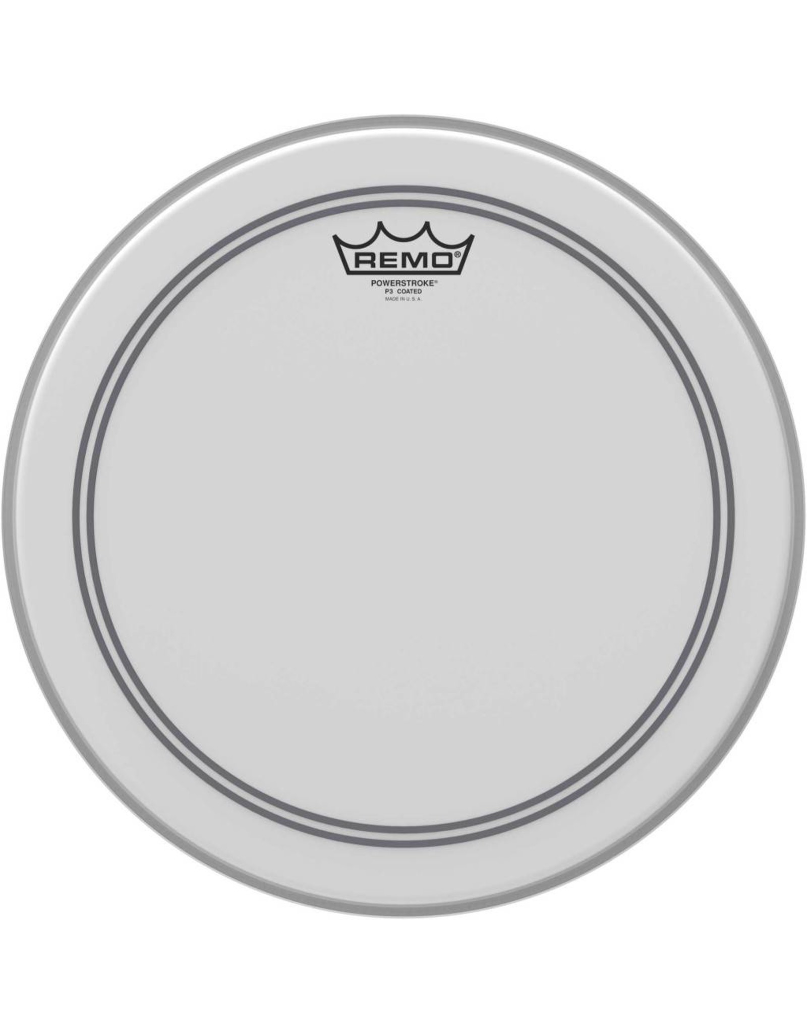 REMO  P3-0114-BP Powerstroke 3 rohweiß 14 "tom Blatt beschichtet