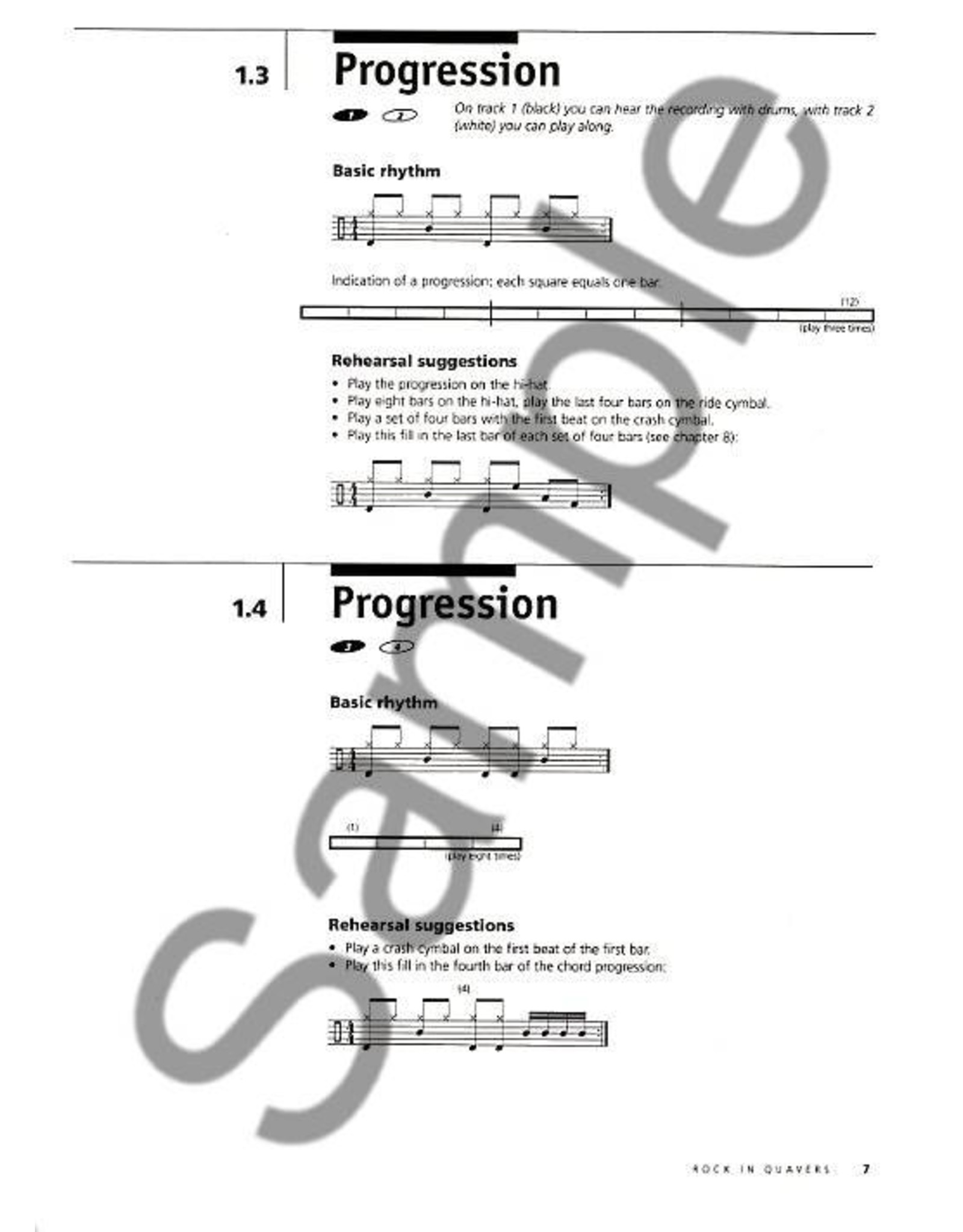 de Haske Echtzeit Drums Grund Method For Drumset - Arjen Oosterhout Teil 1 CD inkl.